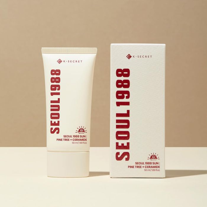 SEOUL 1988 Sun: Pine Tree + Ceramide 50+ PA++++ – Αντηλιακή κρέμα προσώπου, 50ml