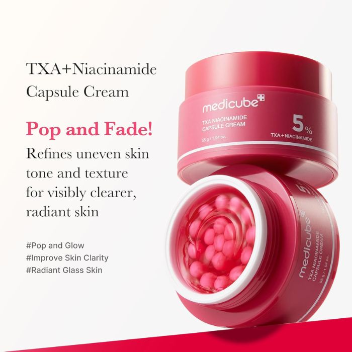 TXA Niacinamide Capsule Cream – Κρέμα για δυσχρωμίες & σημάδια ακμής, 55gr