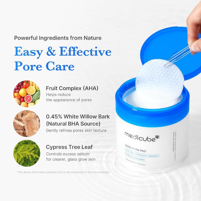 Zero Pore Pad – Απολεπιστικά δισκία για λείο δέρμα, 70τεμ.