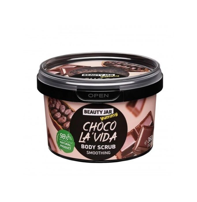 Body Scrub Choco La'vida - Scrub σώματος με κακάο & λάδι καρύδας, 360gr