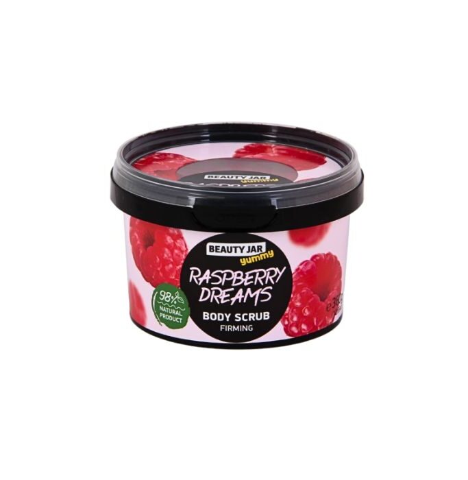 Body Scrub Raspberry Dreams - Scrub σώματος με σμέουρο & λάδι καρύδα, 360gr