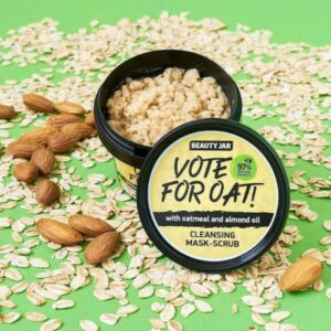 Face Mask Scrub Vote For Oat –  Μάσκα/Scrub προσώπου με βρώμη & λάδι αμυνδάλου, 120gr