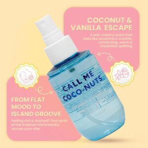 Hair & Body Mist Coconut & Vanilla – Mist για μαλλιά και σώμα με άρωμα καρύδα & βανίλια, 100ml