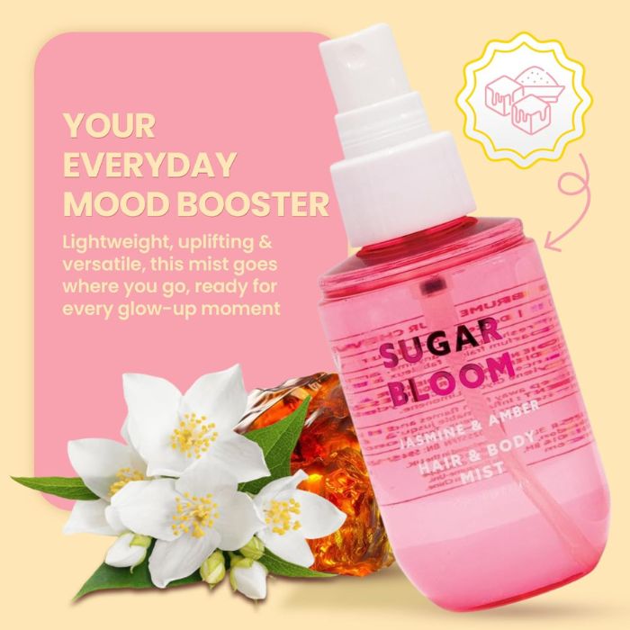 Hair & Body Mist Jasmine & Amber – Mist για μαλλιά και σώμα με άρωμα γιασεμί & amber, 100ml