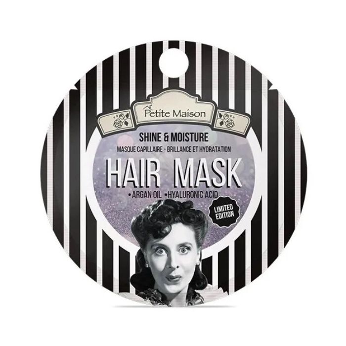 Hair Mask Shine and Moisture - Μάσκα μαλλιών για ξηρά και θαμπά μαλλιά, 20ml