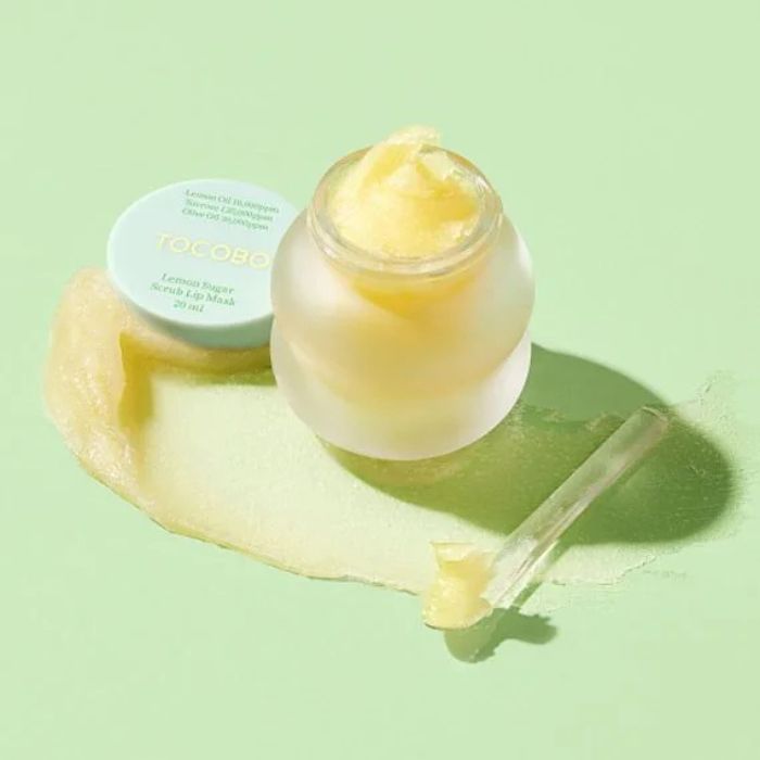 Lemon Sugar Scrub Lip Mask – Scrub χειλιών για σκασμένα χείλη, 20ml