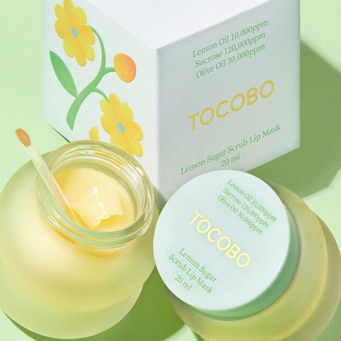 Lemon Sugar Scrub Lip Mask – Scrub χειλιών για σκασμένα χείλη, 20ml
