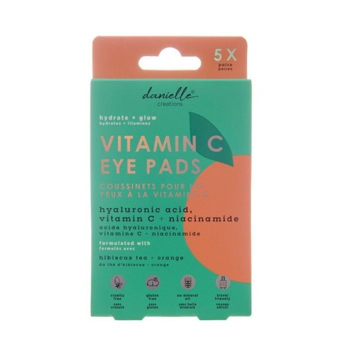 Under Eye Pads with Vitamin C - Pads ματιών για λεπτές γραμμές, 5τεμ