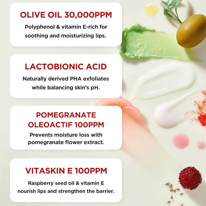 Vita Glazed Lip Mask – Μάσκα χειλιών για σκασμένα χείλη, 20ml