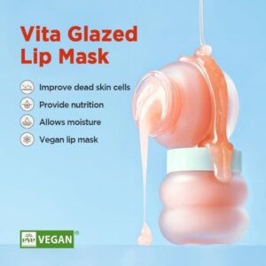 Vita Glazed Lip Mask – Μάσκα χειλιών για σκασμένα χείλη, 20ml