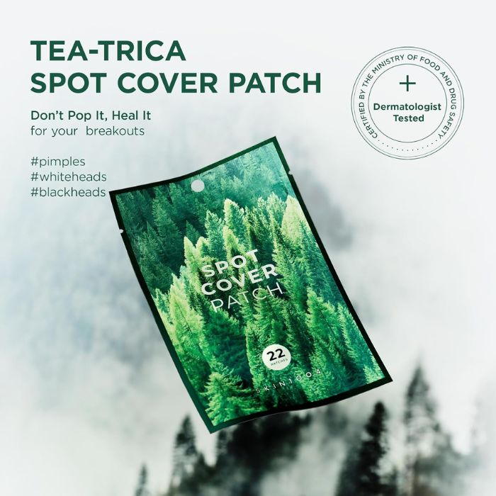 Madagascar Centella Tea-Trica Spot Cover Patch – Επιθέματα για επούλωση ακμής, 22τεμ