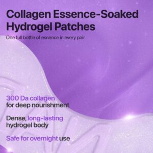 No.9 NAD Collagen Under Eye Patches – Eye patches με κολλαγόνο & 50 πεπτίδια, 1τεμ.