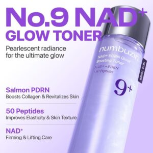 No.9 NAD PDRN Glow Boosting Toner – Toner λάμψης & σύσφιξης με NAD & PDRN, 150ml