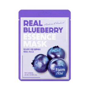 Real Blueberry Essence Mask – Υφασμάτινη μάσκα προσώπου με blueberry, 23ml