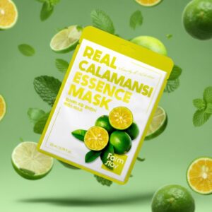 Real Calamansi Essence Mask – Υφασμάτινη μάσκα προσώπου με εκχύλισμα καλαμοντίνης, 23ml