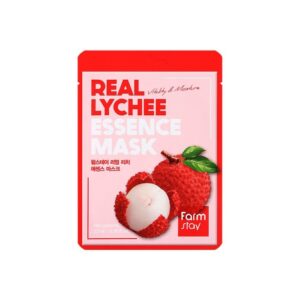 Real Lychee Essence Mask – Υφασμάτινη μάσκα προσώπου με Lychee, 23ml