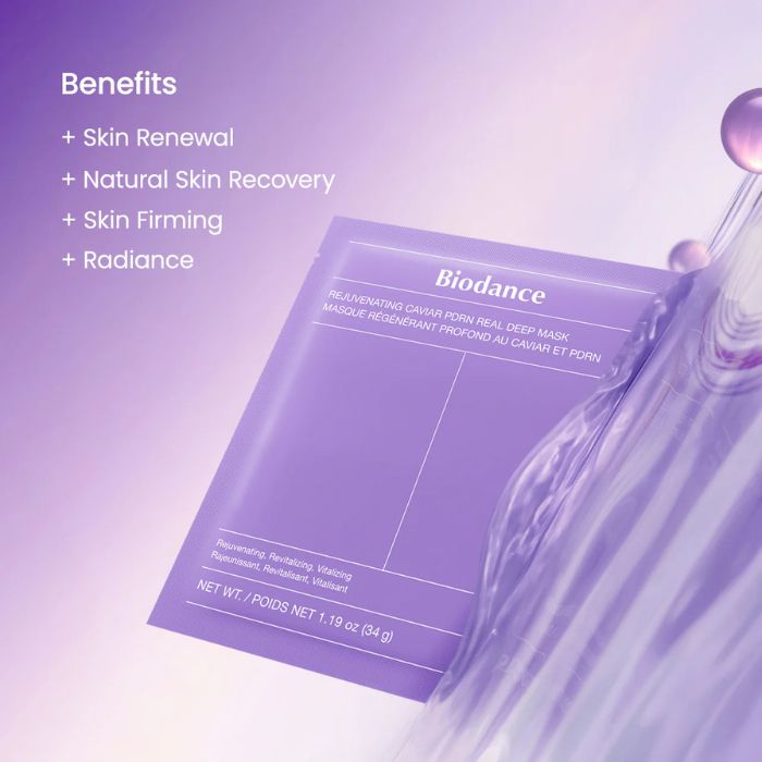 Rejuvenating Caviar PDRN Real Deep Mask – Μάσκα εντατικής αναζωογόνησης & λάμψης, 34gr