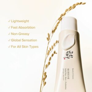 Relief sunrice Probiotics SPF50+ – Αντηλιακό με εκχύλισμα ρυζιού και προβιοτικά, 50ml