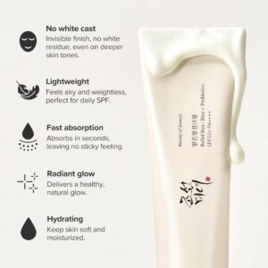 Relief sunrice Probiotics SPF50+ – Αντηλιακό με εκχύλισμα ρυζιού και προβιοτικά, 50ml