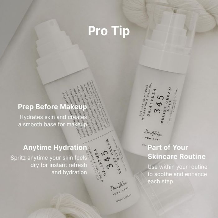 345 Relief Cream Mist – Κρεμώδες mist για το πρόσωπο, 60ml