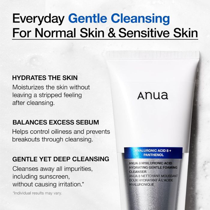 8 Hyaluronic Acid Hydrating Gentle Foaming Cleanser- Καθαριστικός αφρός με 8 τύπους υαλουρονικού, 150ml