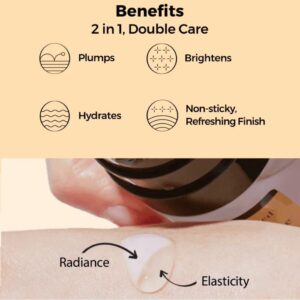 Advanced Snail Radiance Dual Essence – Ενυδατικό essence με σαλιγκάρι και νιασιναμίδη, 80ml