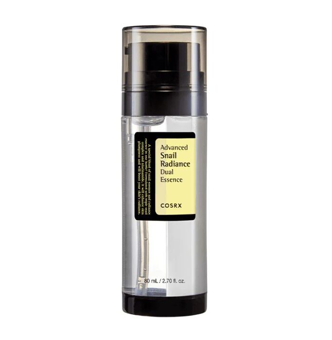 Advanced Snail Radiance Dual Essence - Ενυδατικό essence με σαλιγκάρι και νιασιναμίδη, 80ml