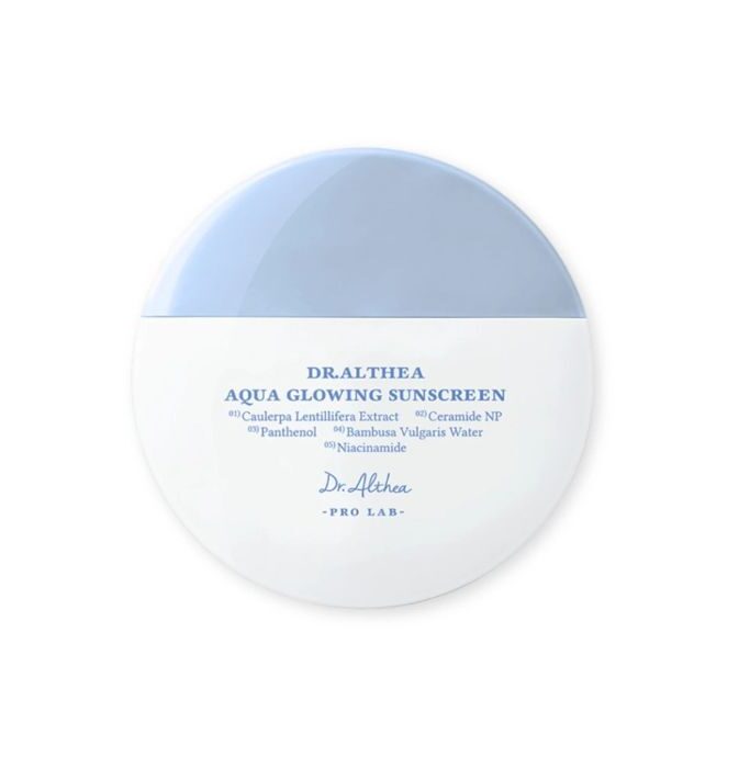 Aqua Glowing Sunscreen SPF50+ - Ενυδατικό αντηλιακό προσώπου, 50ml