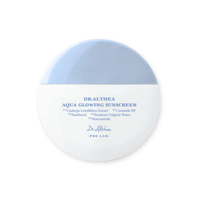 Aqua Glowing Sunscreen SPF50+ - Ενυδατικό αντηλιακό προσώπου, 50ml