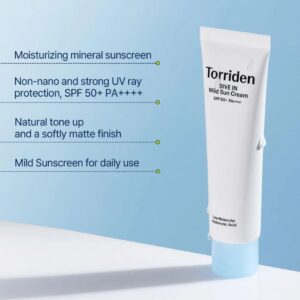 Dive-in Mild Suncream SPF50+ – Αντηλιακό προσώπου, 60ml