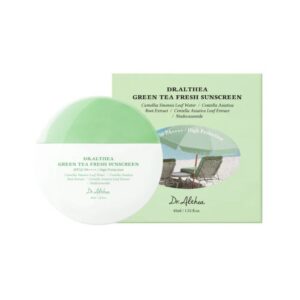 Green Tea Fresh Sunscreen, SPF50+ – Αντηλιακό προσώπου με ελαφριά καταπραυντικη υφή, 50ml