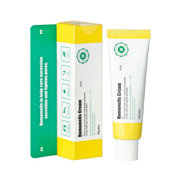 Hamamelis Cream – Ενυδατική κρέμα προσώπου, 50ml