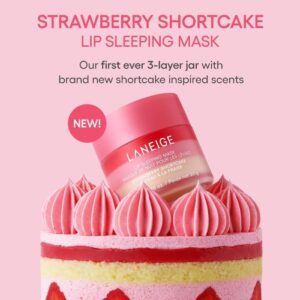 Lip Sleeping Mask Strawberry Shortcake – Μάσκα χειλιών, 20gr