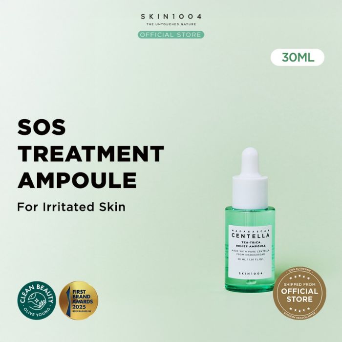 Madagascar Centella Tea-Trica Relief Ampoule – Αμπούλα για ακνεϊκές επιδερμίδες, 30ml