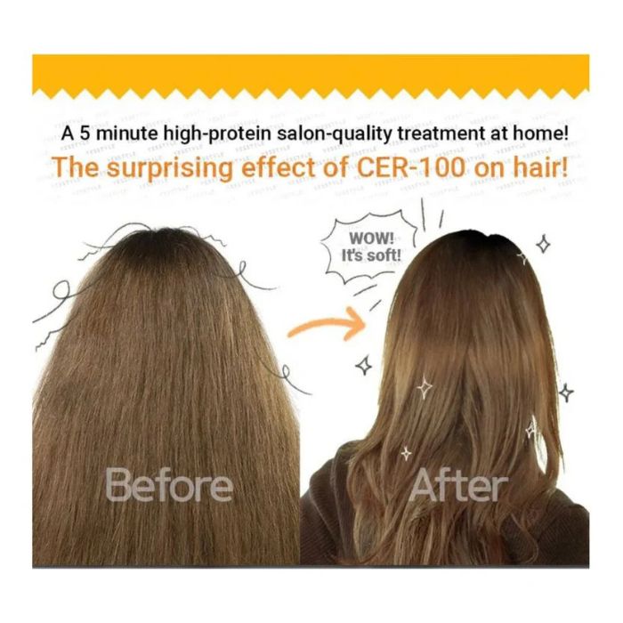 Milky Piggy CER-100 Collagen Ceramide Coating Protein Treatment- Μάσκα για ταλαιπωρημένα μαλλιά, 100ml