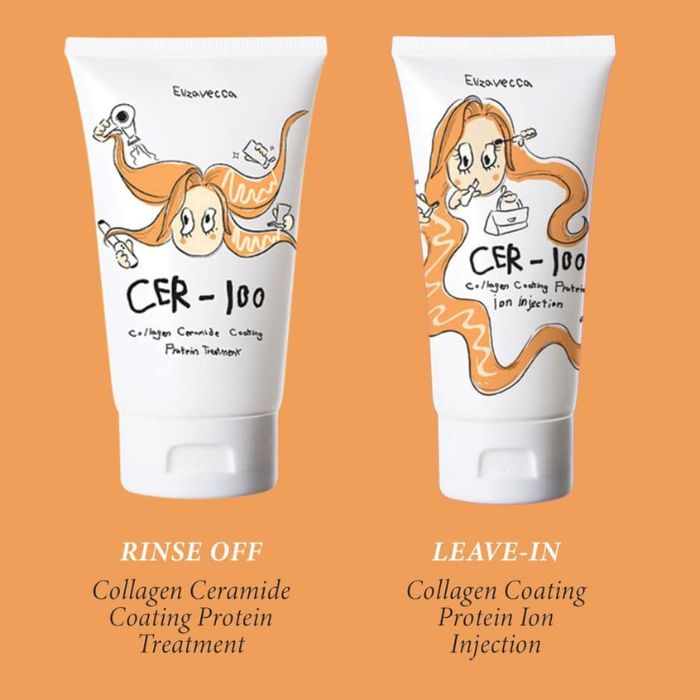 Milky Piggy CER-100 Collagen Ceramide Coating Protein Treatment- Μάσκα για ταλαιπωρημένα μαλλιά, 100ml