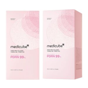 PDRN Pink Collagen Toning Gel Toner Pad – Τονωτικά δισκία για λείο και λαμπερό δέρμα, 70τεμ.