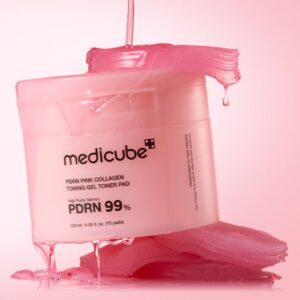 PDRN Pink Collagen Toning Gel Toner Pad – Τονωτικά δισκία για λείο και λαμπερό δέρμα, 70τεμ.