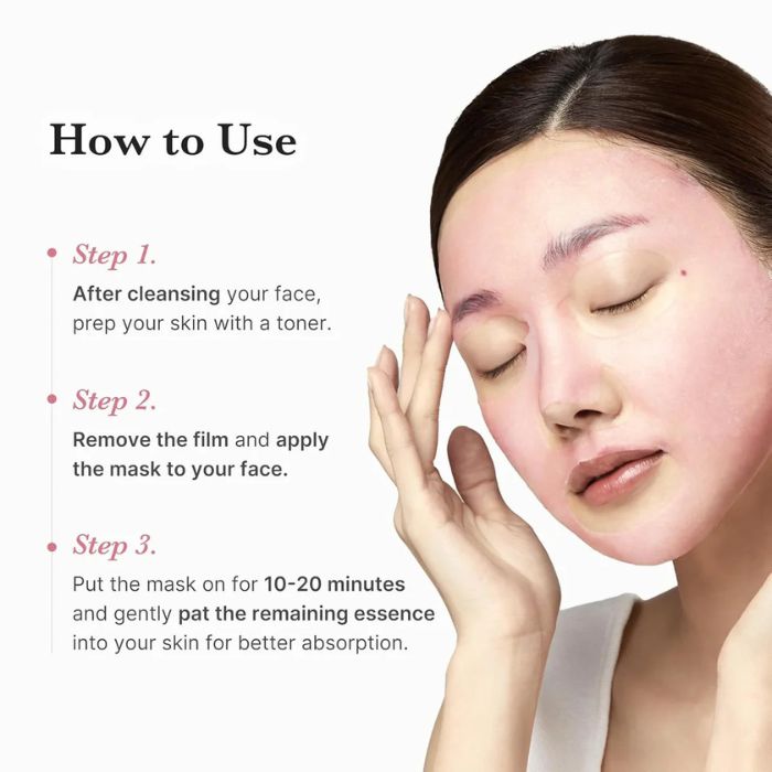 PDRN Pink Vita Coating Mask – Μάσκα προσώπου για λάμψη, 22gr