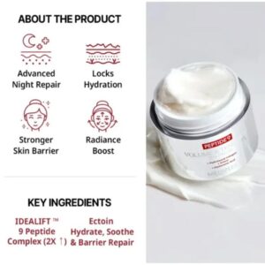 Peptide 9 Volume and Tension Tox Cream Pro – Αντιγηραντική κρέμα με 9 πεπτίδια, 50gr