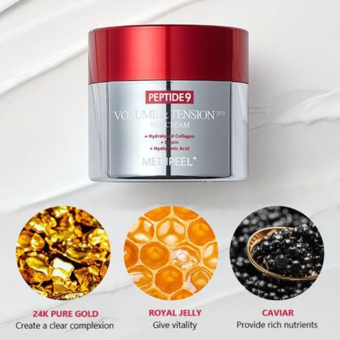 Peptide 9 Volume and Tension Tox Cream Pro – Αντιγηραντική κρέμα με 9 πεπτίδια, 50gr