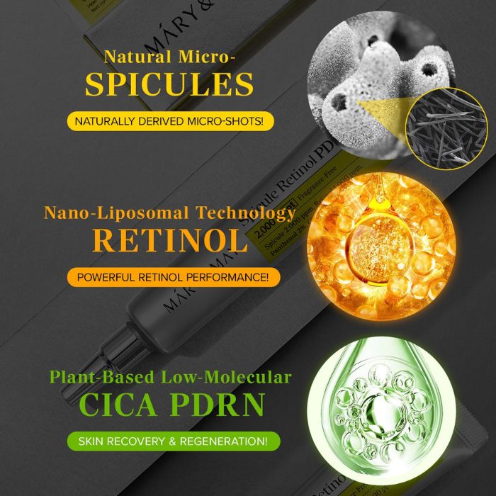 Spicule Retinol PDRN Cream – Κρέμα αναγέννησης για πόρους, ρυτίδες με Ρετινόλη, 15ml