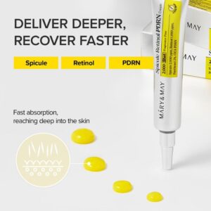 Spicule Retinol PDRN Cream – Κρέμα αναγέννησης για πόρους, ρυτίδες με Ρετινόλη, 15ml