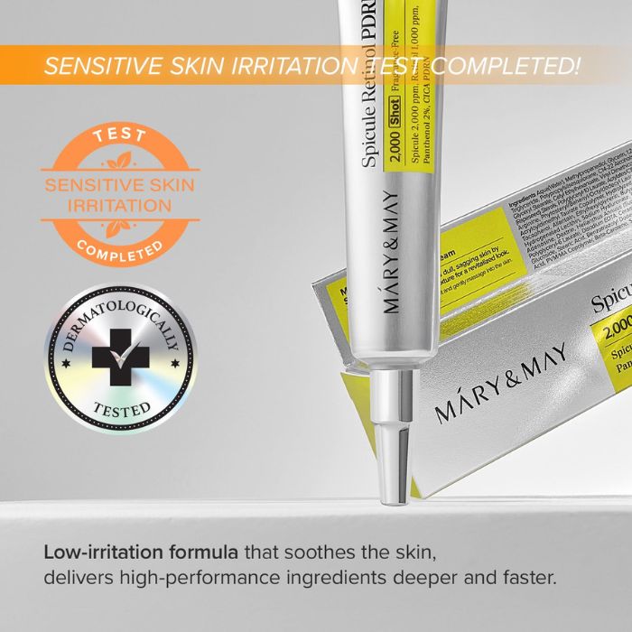 Spicule Retinol PDRN Cream – Κρέμα αναγέννησης για πόρους, ρυτίδες με Ρετινόλη, 15ml