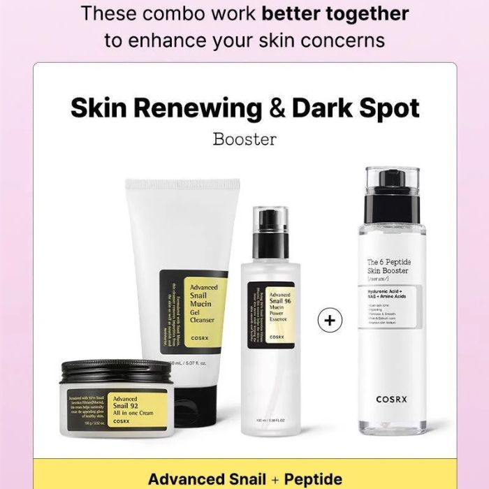 The 6 Peptide Skin Booster Serum – Ορός με 6 πεπτίδια για βελτίωση της επιδερμίδας, 150ml