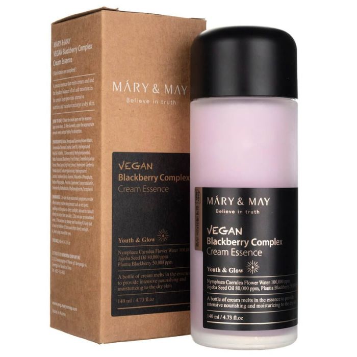 Vegan Blackberry Complex Cream Essence – Διφασικό essence/κρέμα για βαθιά ενυδάτωση, 140ml