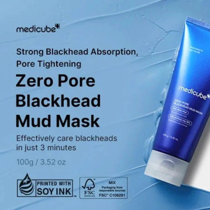 Zero Pore Blackhead Mud Mask – Μάσκα καθαρισμού και σύσφιξης πόρων με άργιλο, 100gr