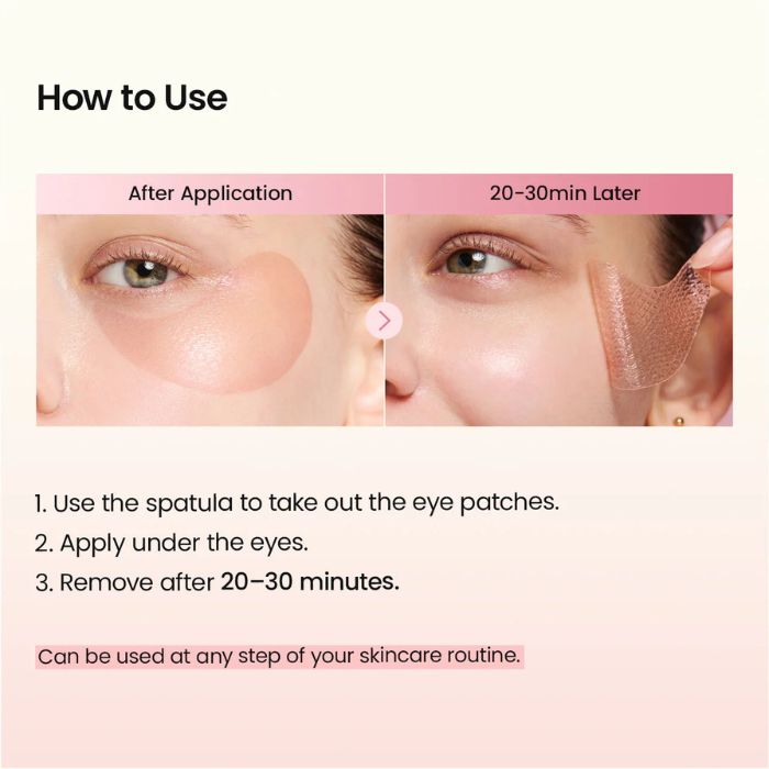 Biodance Collagen Peptide Eye Patches – Patches ματιών με πεπτίδιο κολλαγόνου για ρυτίδες, 30τεμ