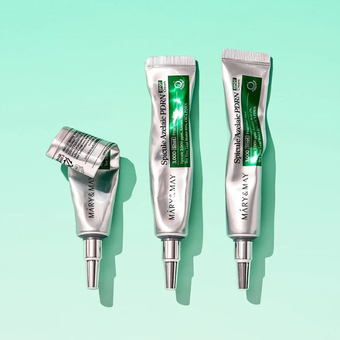 Mary & May Spicule Azelaic PDRN Spot Cream – Kρέμα για σημάδια ακμής με Αζελαϊκό οξύ και PDRN, 15ml