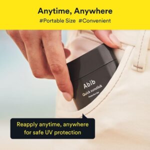 Abib Quick Sunstick Protection Bar SPF50+ – Ενυδατικό αντηλιακό προσώπου & σώματος σε στικ, 22gr